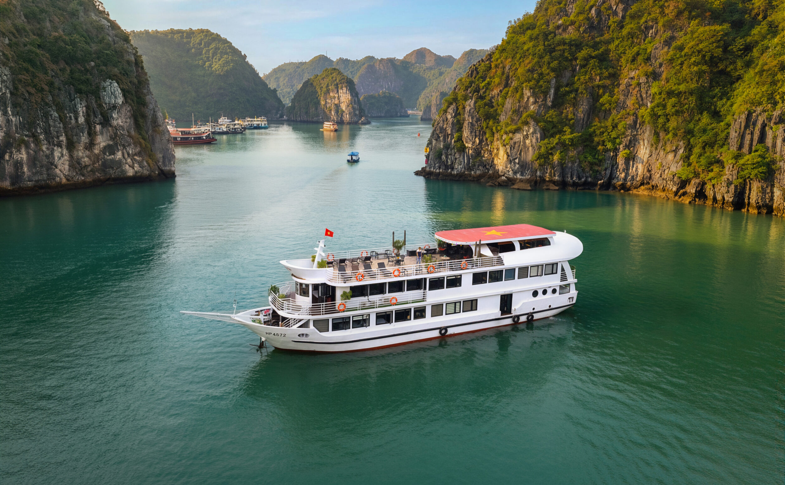 3 Days 2 Nights  Operating in the less touristy part of Lan Ha Bay